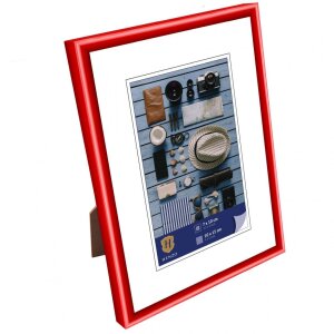 Рамка Henzo пластиковая Napoli 10x15 см красная