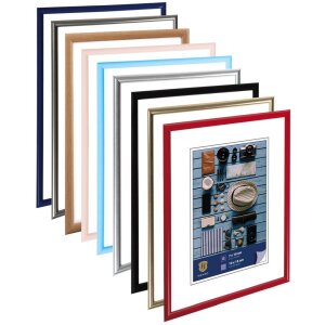 Рамка Henzo пластиковая Napoli 10x15 см красная