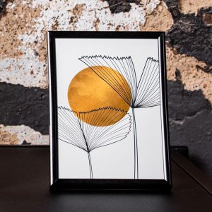 Henzo Kunststoffrahmen Napoli 10x15 cm schwarz