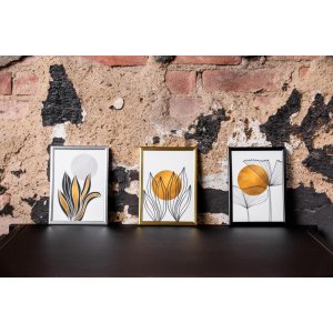 Henzo Kunststoffrahmen Napoli 10x15 cm schwarz