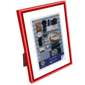 Рамка Henzo пластиковая Napoli 13x18 см красная