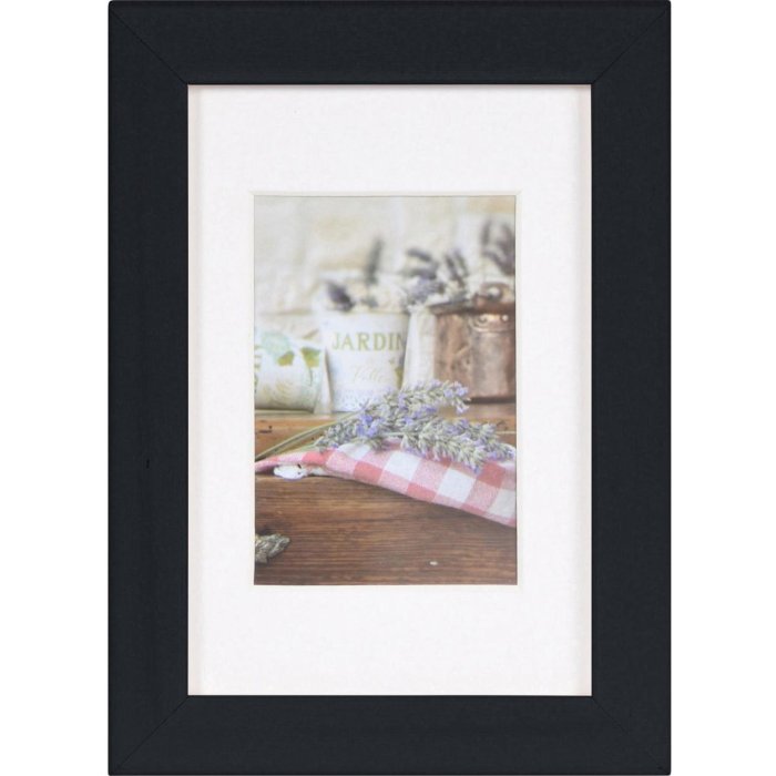 Holzrahmen schwarz 10x15 Jardin von Henzo