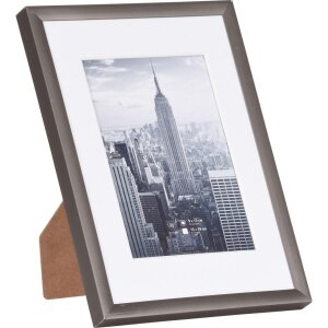 Алюминиевая рамка Manhattan 13x18 см в сером цвете