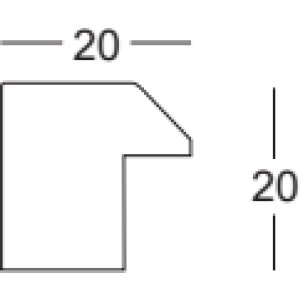 Деревянная рамка Walther Хихон антрацит 18x24 см прозрачное стекло