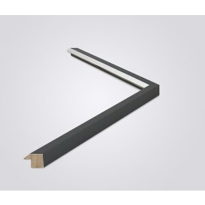 Деревянная рамка Walther Хихон антрацит 27x48 см прозрачное стекло