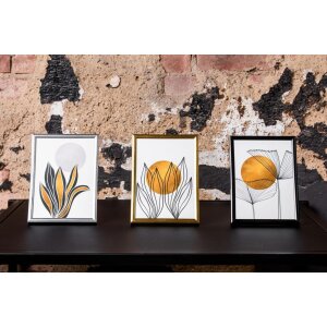 Рамка Henzo пластиковая Napoli 20x30 см черная