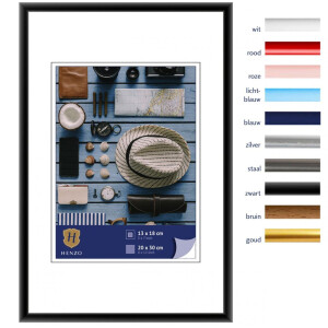 Рамка Henzo пластиковая Napoli 20x30 см черная