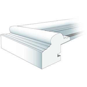 Деревянная рамка Henzo Верона 13x18 см темно-коричневая с пассатижами и подставкой