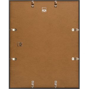 Kunststoffrahmen Napoli 24x30 cm schwarz