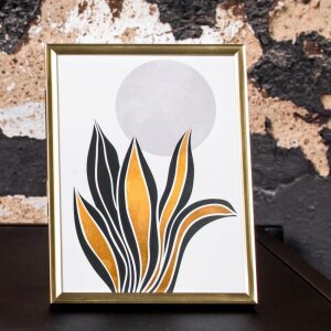 Фоторамка 20x30 см алюминиевая Manhattan в золотом цвете