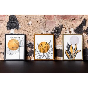 Фоторамка 20x30 см алюминиевая Manhattan в золотом цвете