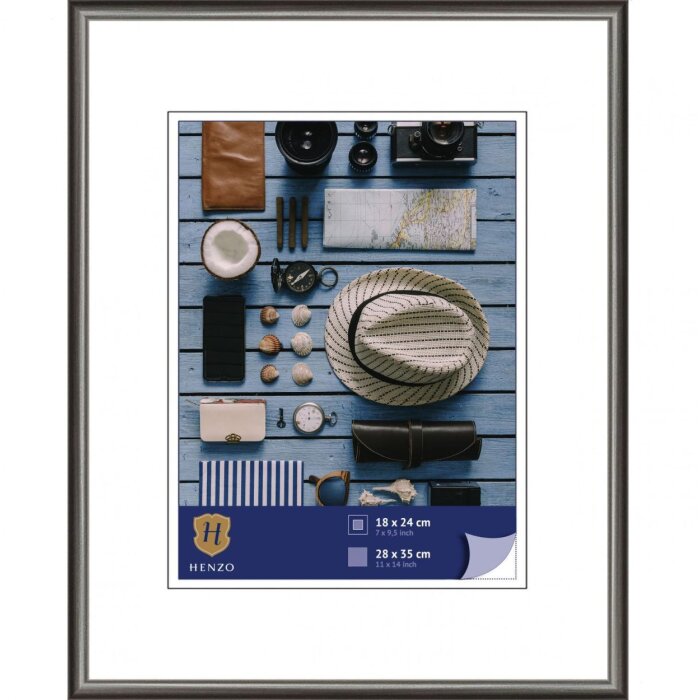 Henzo пластиковая рама Napoli 28x35 см сталь