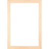Деревянная рамка Walther Сарагосса кремовая 25x50 см прозрачное стекло