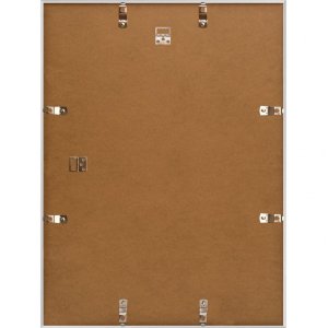 Henzo Kunststoff-Bilderrahmen Napoli 30x40 cm Weiß Halbrundprofil