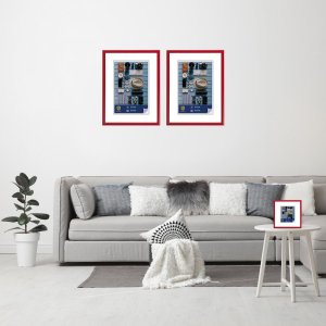 Henzo Kunststoff-Bilderrahmen Napoli 30x45 cm rot