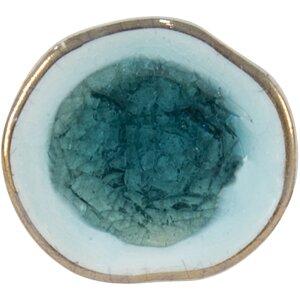 Clayre & Eef 64990 Дверная ручка синяя Ø 4 см