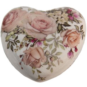 Clayre & Eef 6CE1414 Декоративное сердце розовое...