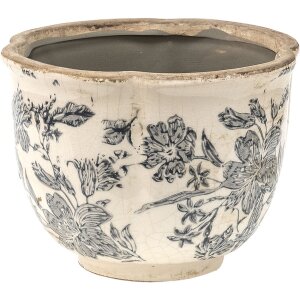 Горшок для цветов Clayre & Eef 6CE1450S серый,...