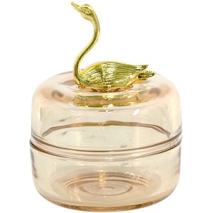 Clayre & Eef 6GL3441 Dekoschale Rosa Durchmesser 9x12 cm