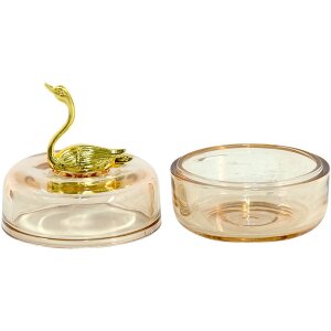 Clayre & Eef 6GL3441 Декоративная чаша розовая Ø 9x12 см