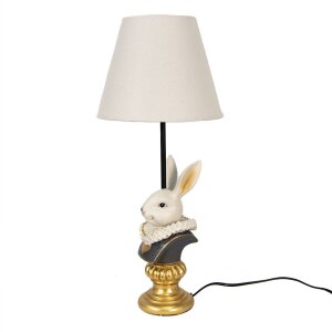 Clayre & Eef 6LMC0056 Настольная лампа Rabbit Beige...