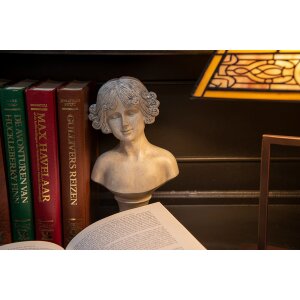 Clayre & Eef 6PR3547 Декоративный бюст бежевый 14x10x25 см