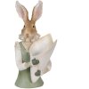 Clayre & Eef 6PR3594 Украшение Кролик Полирезин 16x13x30 см