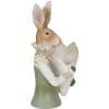 Clayre & Eef 6PR3594 Украшение Кролик Полирезин 16x13x30 см