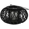 Clayre & Eef 6RO0582 Фонарь черный Ø 23x12 см