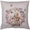 Clayre & Eef HBU21 Чехол для подушки розовый, бежевый 40x40 см