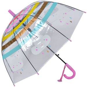Juleeze JZCUM0007P Regenschirm Kinder Rosa Durchmesser 50 cm