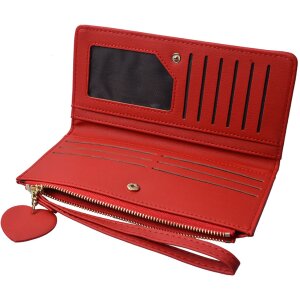 Clayre & Eef JZWA0133R Кошелек красный 19x11 см