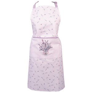Clayre & Eef LAG41 Kochschürze 70x85 cm Rosa...