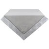 Clayre & Eef LYH15 Скатерть квадратная серая 150x150 см