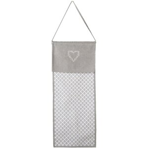 Clayre & Eef LYH50 Brotbeutel 28x68 cm Grau...