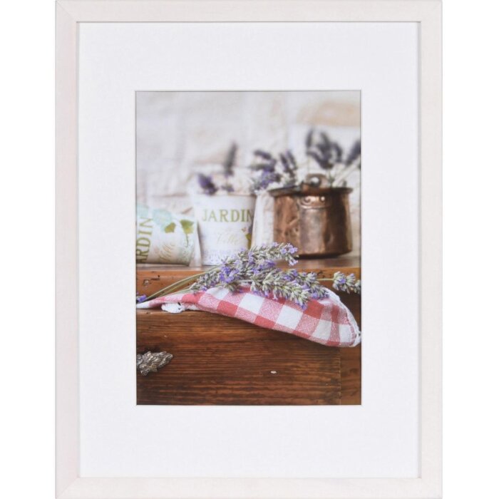 Деревянная рамка 30x40 Jardin в белом цвете
