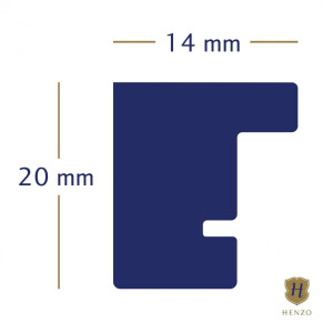 Деревянная рамка 30x40 Jardin в белом цвете