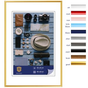 Henzo Kunststoffrahmen Napoli 40x60 cm gold