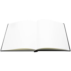 Panodia Fotoalbum Linea schwarz 30x30 cm 60 weiße Seiten Gummiband