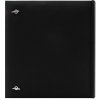 Panodia Fotoalbum Linea schwarz 30x30 cm 60 weiße Seiten Gummiband