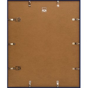 Henzo Bilderrahmen Napoli 50x60 cm blau Kunststoff Klarglas Wechselrahmen