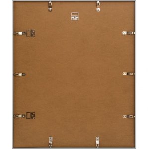 Henzo Kunststoffrahmen Napoli 50x60 cm silber