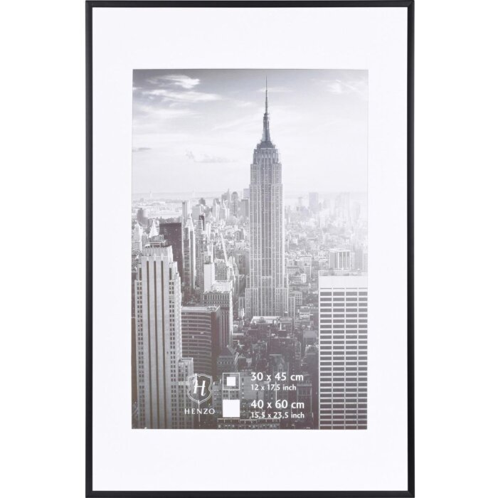 Henzo алюминиевая рама Manhattan 40x60 см черная с пассатижами 30x45 см