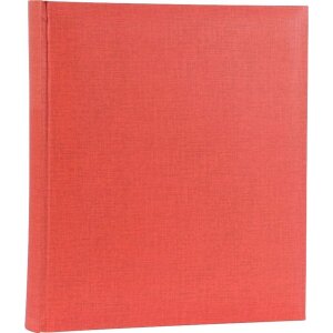 Henzo Fotoalbum PROMO COLOR sortiert 29x33,5 cm 100 weiße Seiten Leineneinband