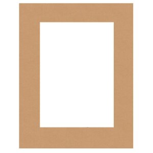 HNFD Passepartout nach Maß - Noce (mittelbraun)