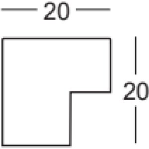 Walther Holzrahmen Tarassa 2 Glasarten und Sondergrößen