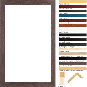 Деревянная рама Walther Мадрид 2 вида стекла и...