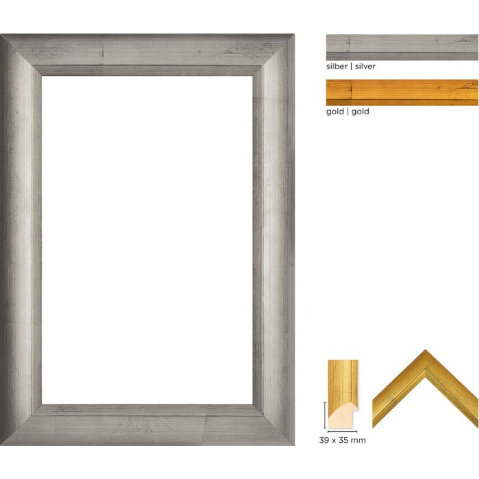 Деревянная рама Walther Almeria 2 вида стекла и специальные размеры