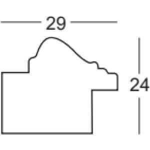 Walther Holzrahmen Pamplona 2 Glasarten und Sonderformate