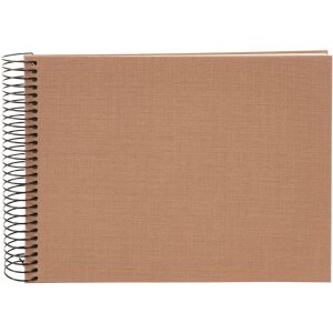 Goldbuch Spiralalbum Bella Vista haselnuss 24x17 cm 40 weiße Seiten